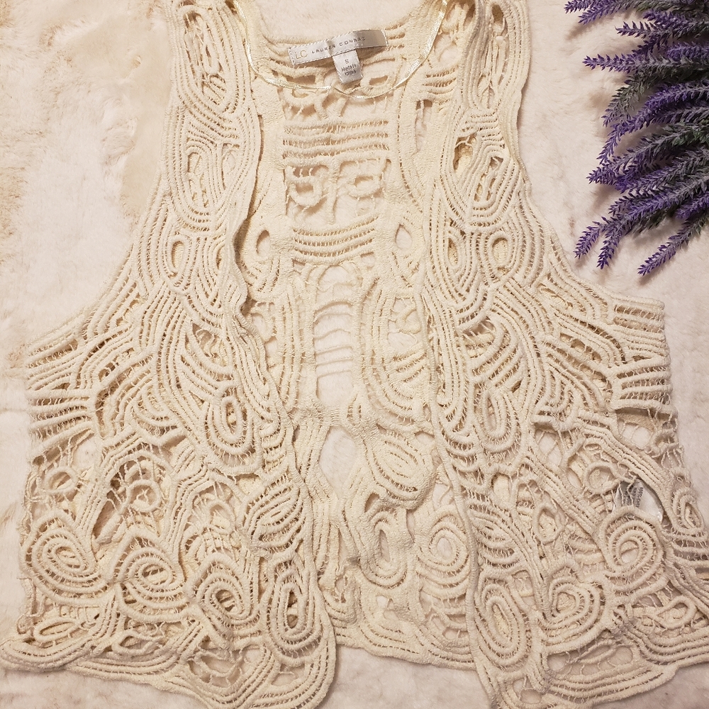 Crochet vest
